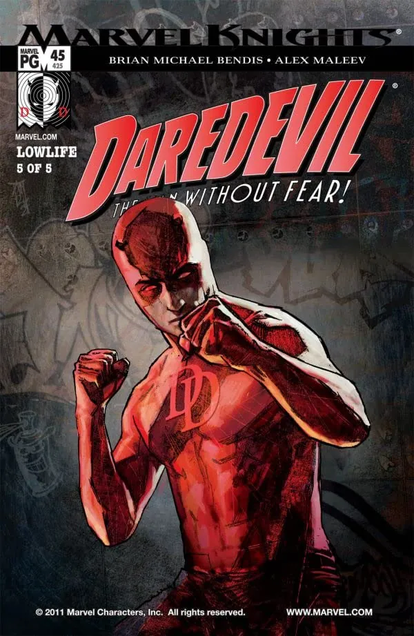 Cover of Daredevil #45 (425)