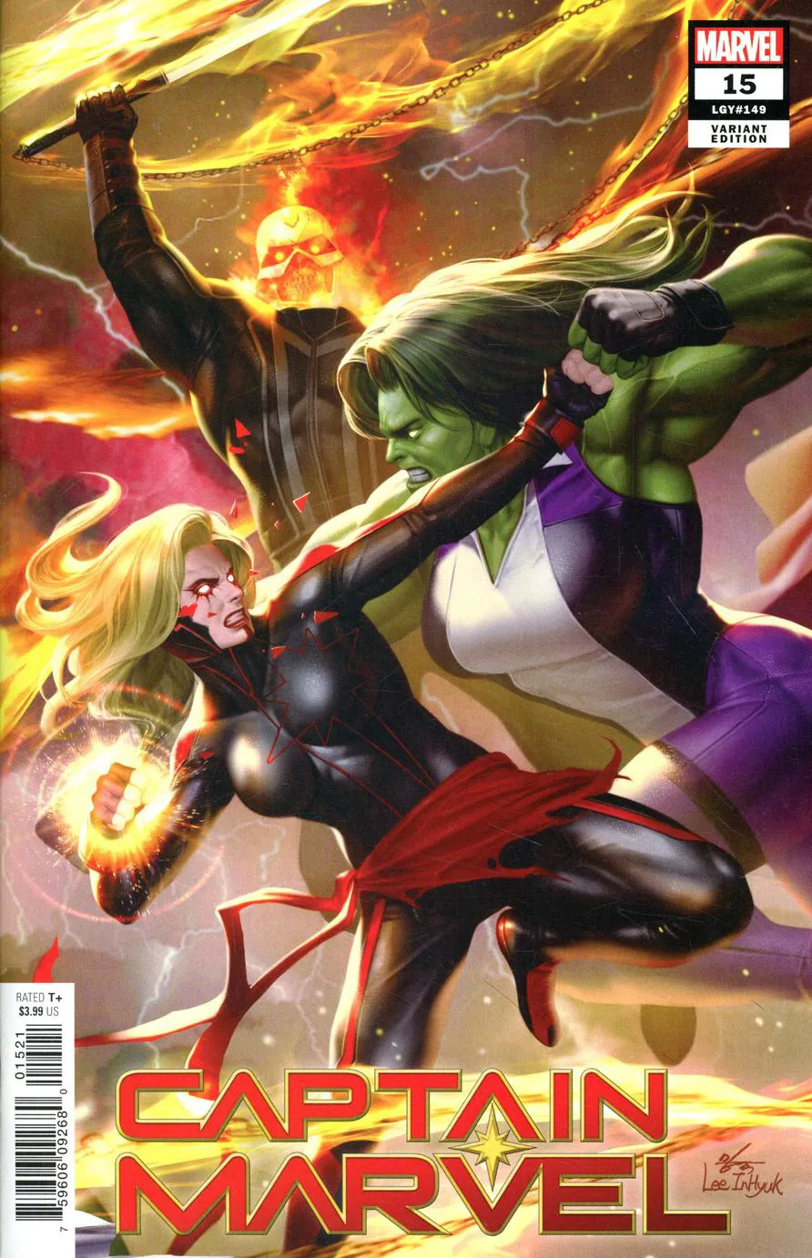 Cover of Captain Marvel #15 (149)