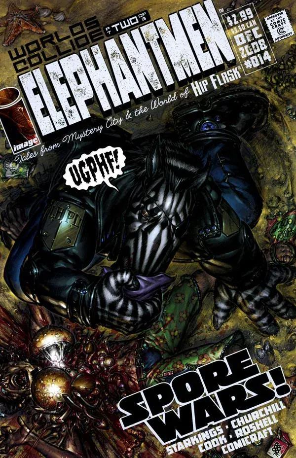 Cover of Elephantmen #14