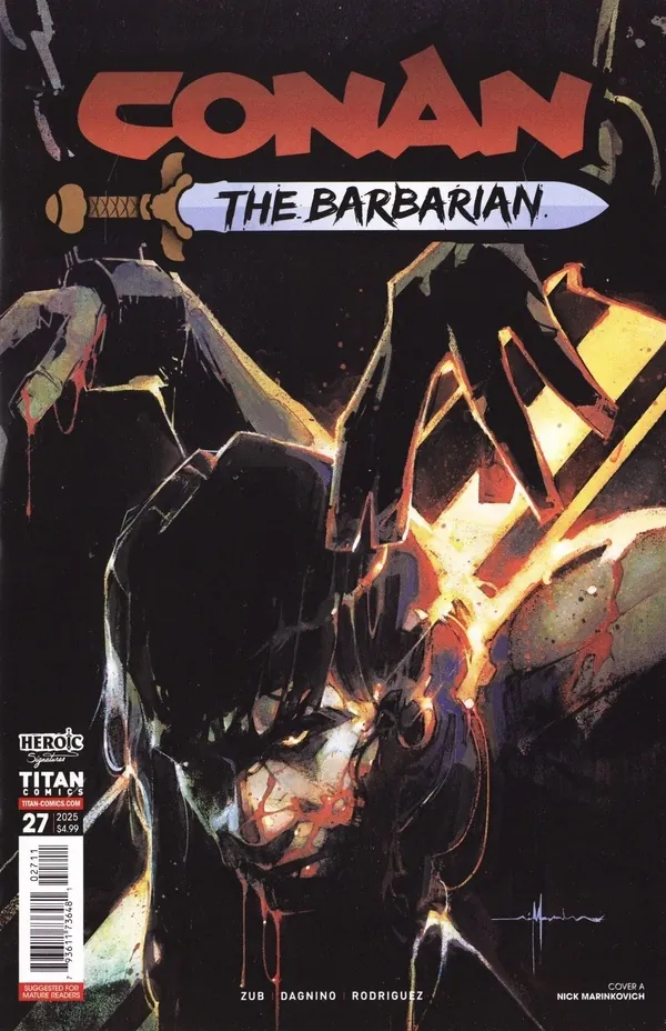 Cover of Conan: The Barbarian #27