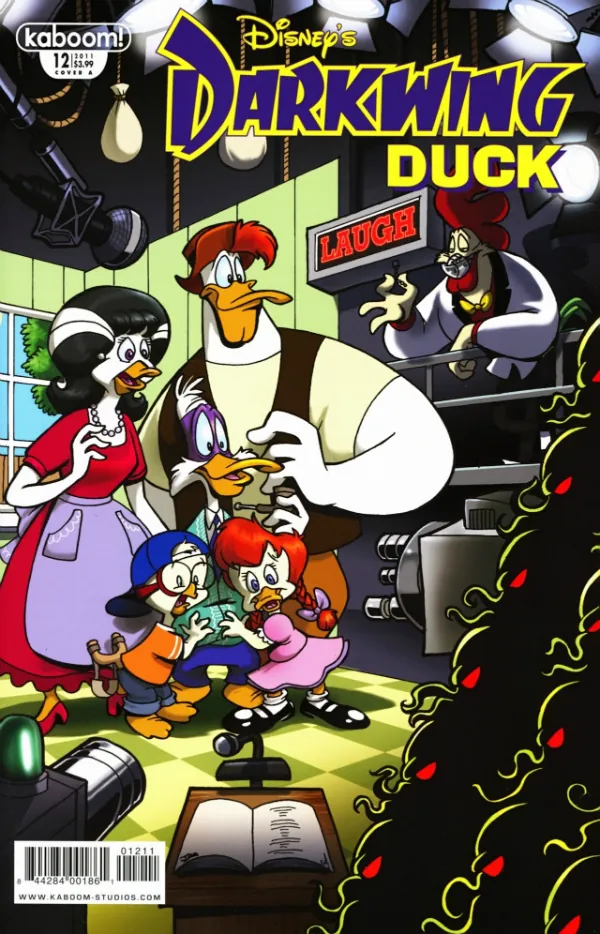 Cover of Darkwing Duck #12