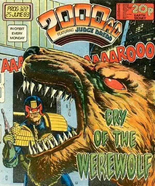 Cover of 2000 AD #322