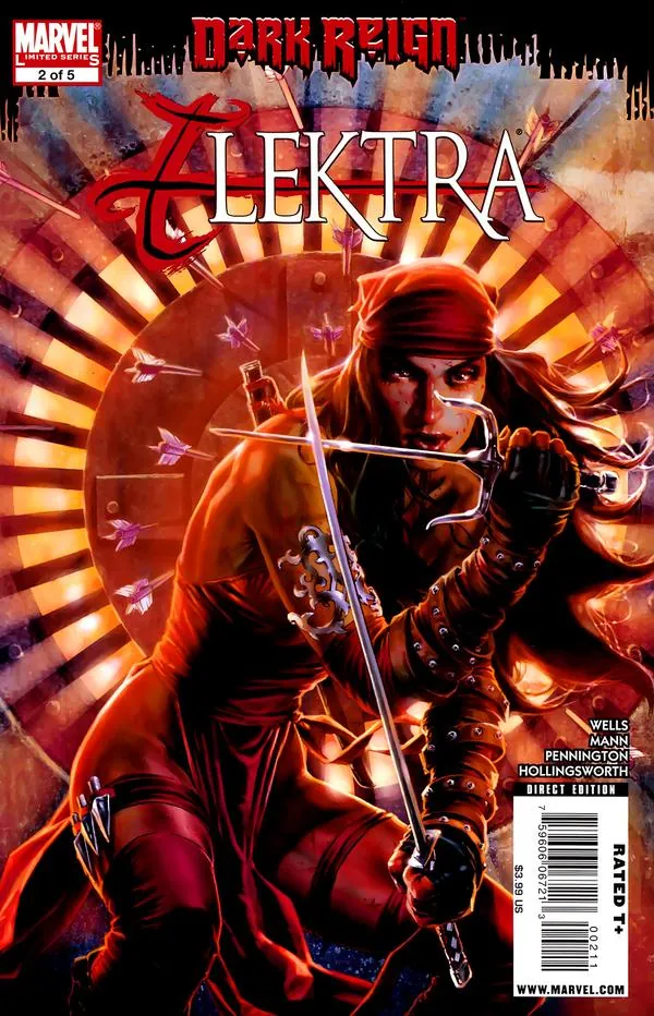Cover of Dark Reign: Elektra #2