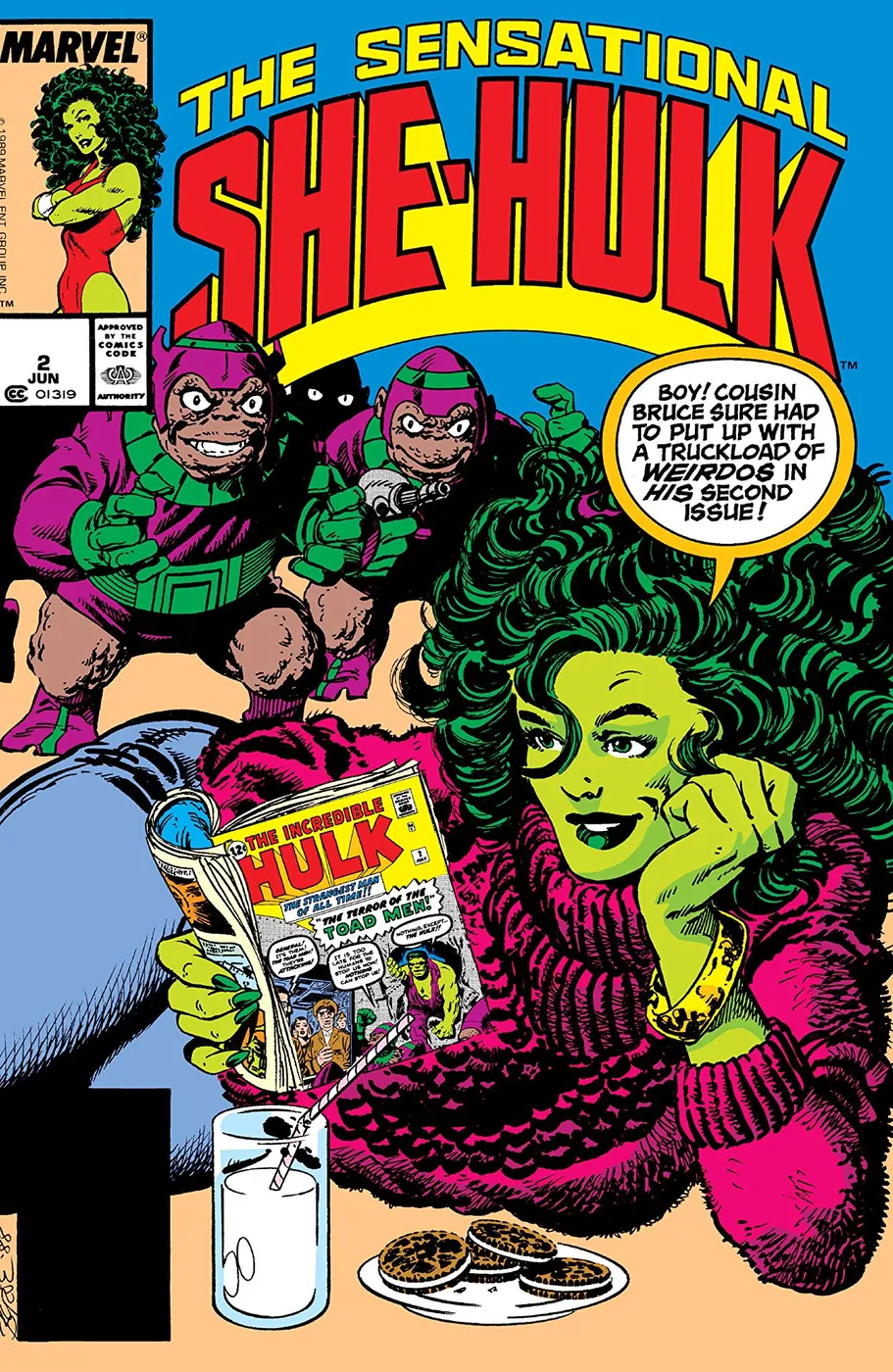 Cover of The Sensational She-Hulk #2