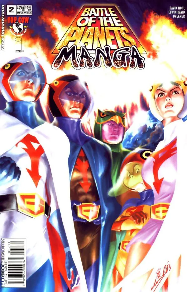 Cover of Battle of the Planets: Manga #2
