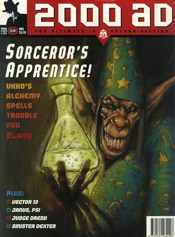 Cover of 2000 AD #1029