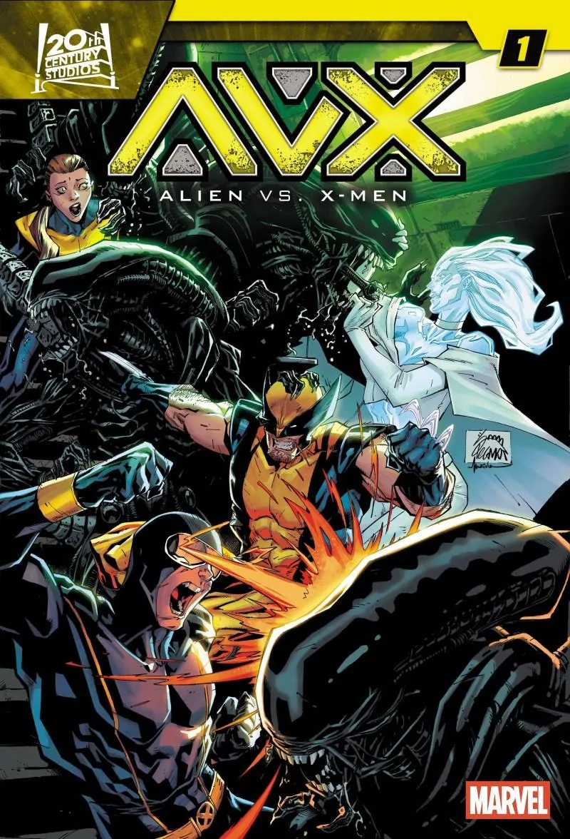 Cover of Alien vs. X-Men #1