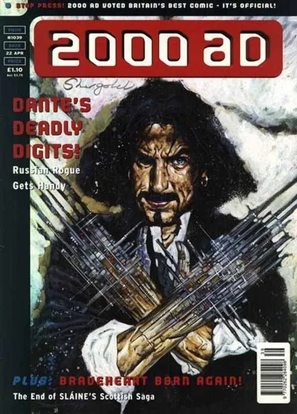 Cover of 2000 AD #1039