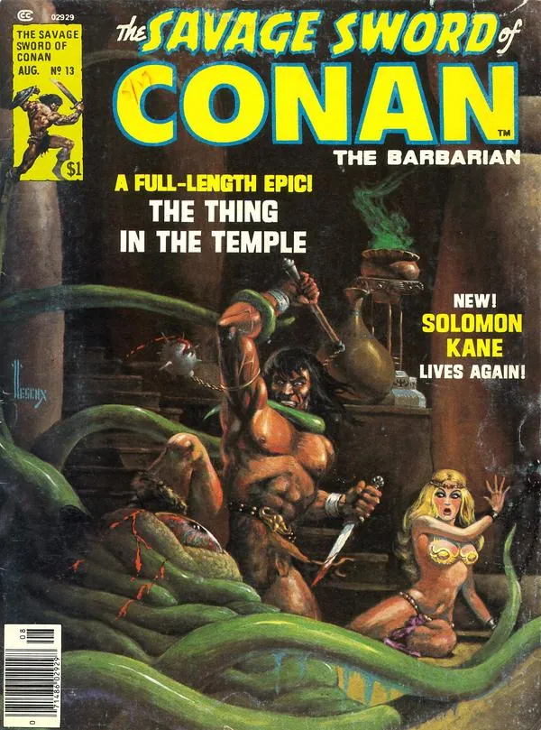 Cover of The Savage Sword of Conan #13