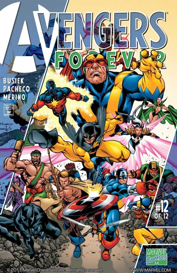 Cover of Avengers Forever #12