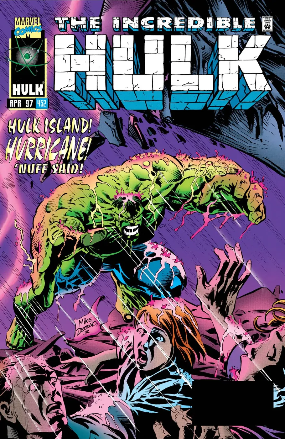 Cover of The Incredible Hulk #452
