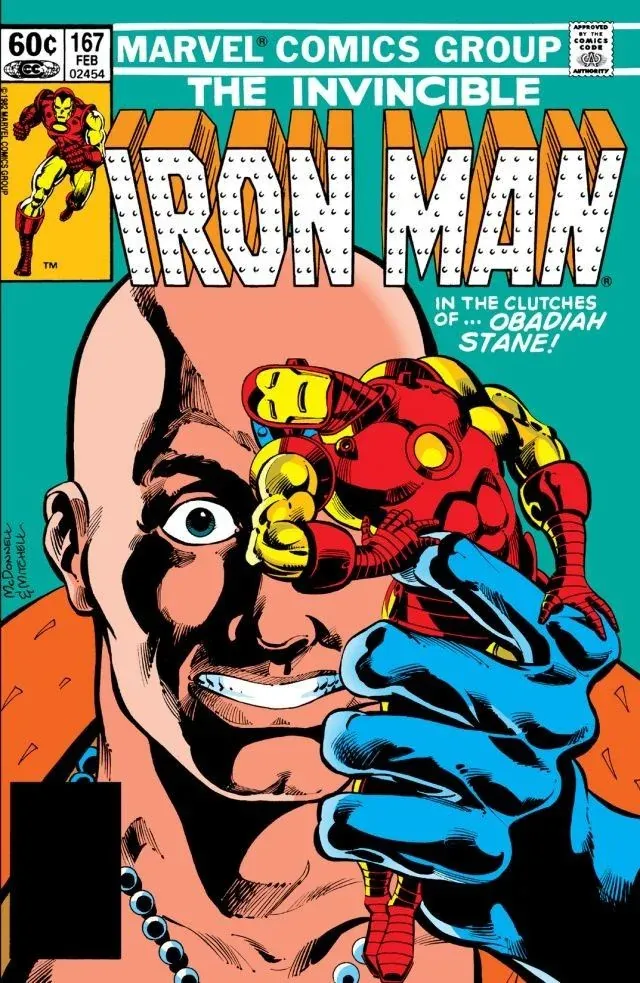 Cover of Iron Man #167