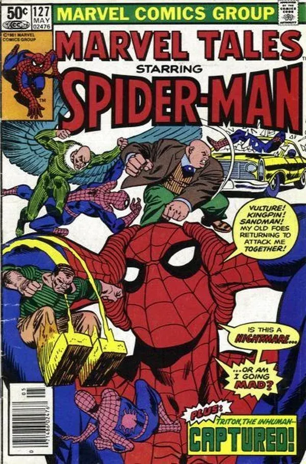 Cover of Marvel Tales #127