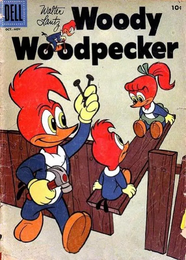 Cover of Walter Lantz Woody Woodpecker #45