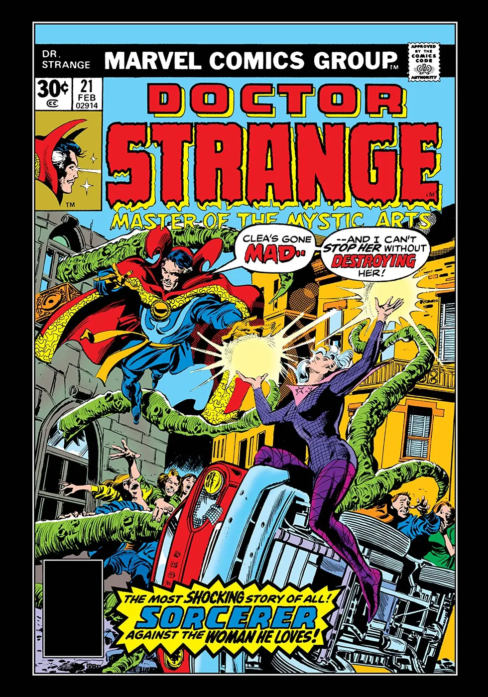 Cover of Doctor Strange #21