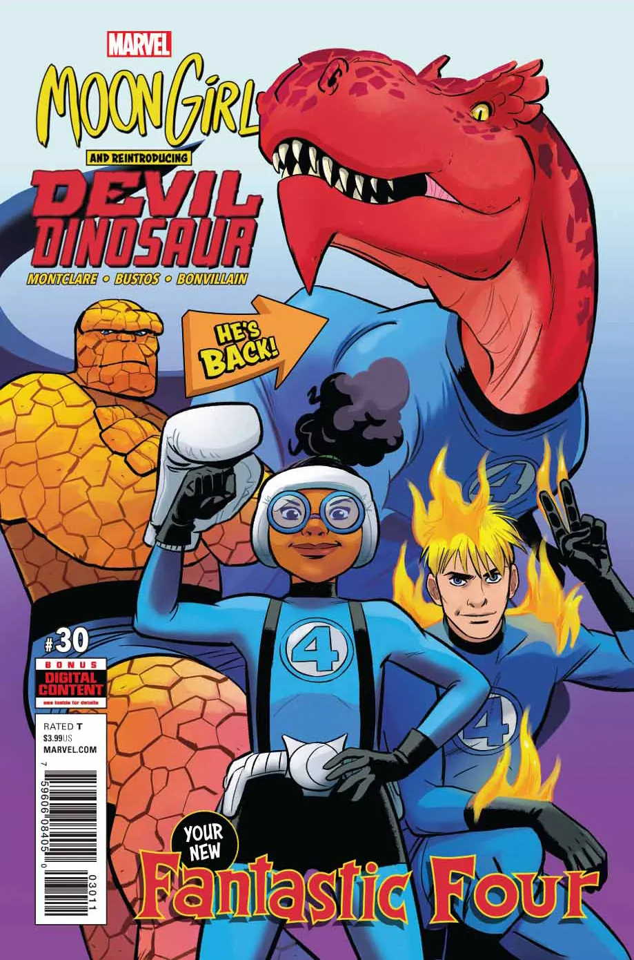 Cover of Moon Girl and Devil Dinosaur #30