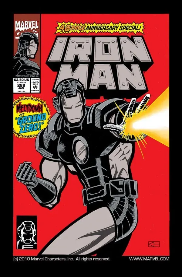Cover of Iron Man #288