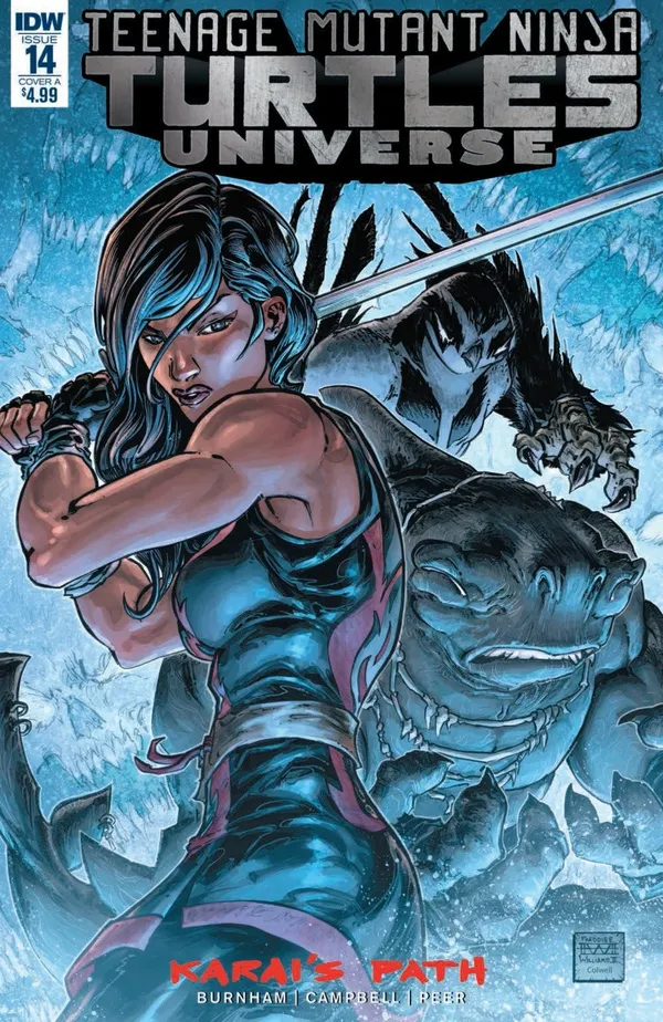 Cover of Teenage Mutant Ninja Turtles Universe #14
