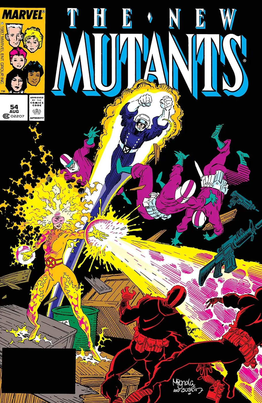 Cover of The New Mutants #54