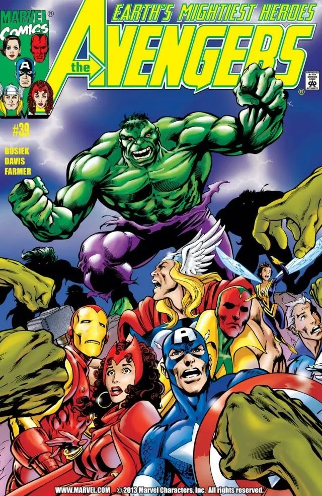 Cover of Avengers #39