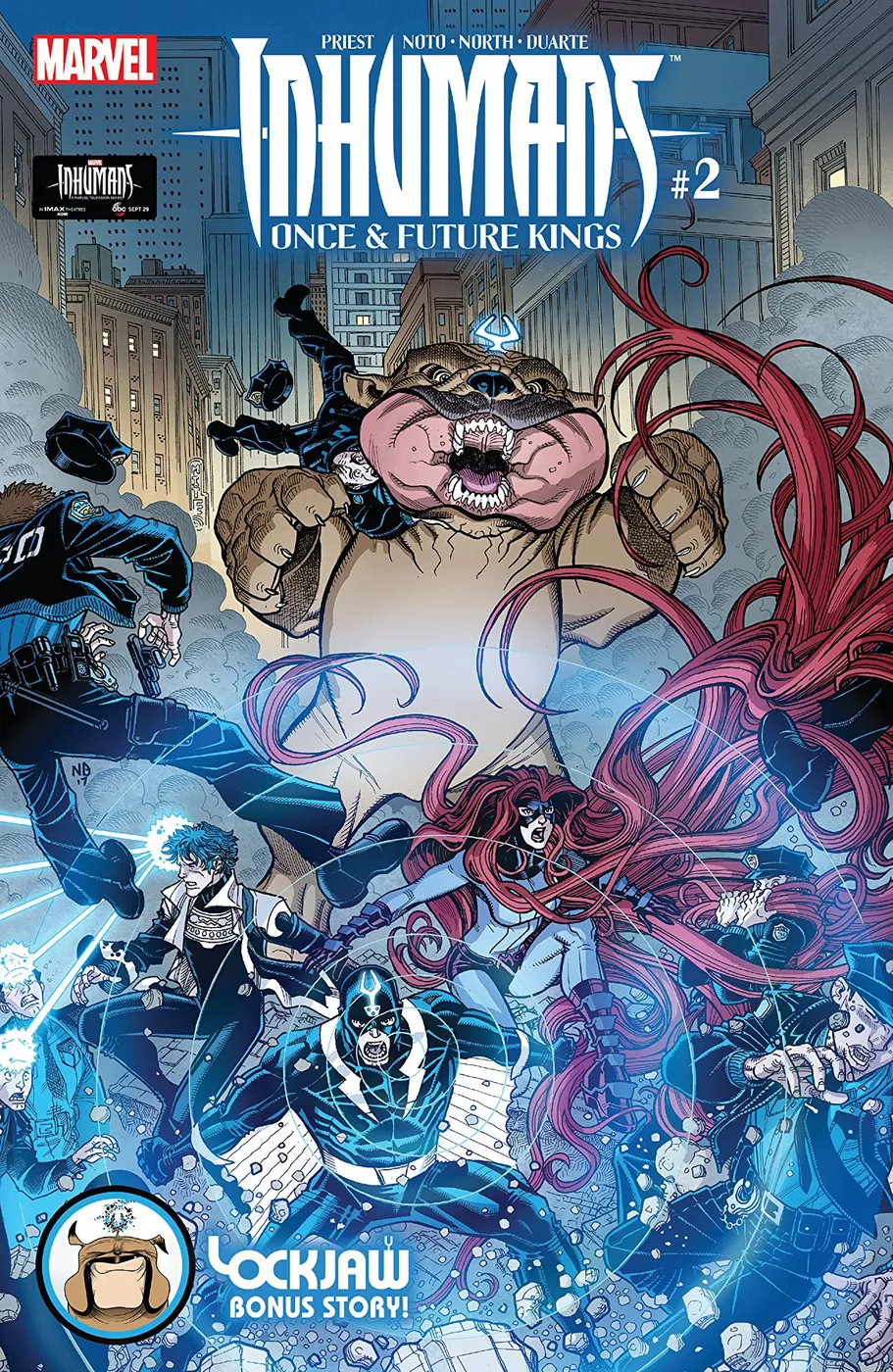 Cover of Inhumans: Once and Future Kings #2