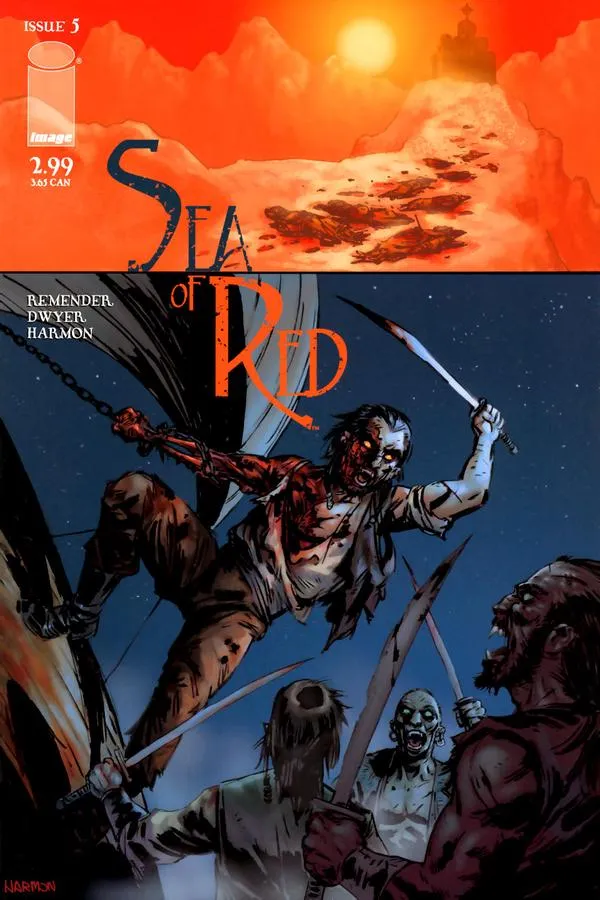 Cover of Sea of Red #5