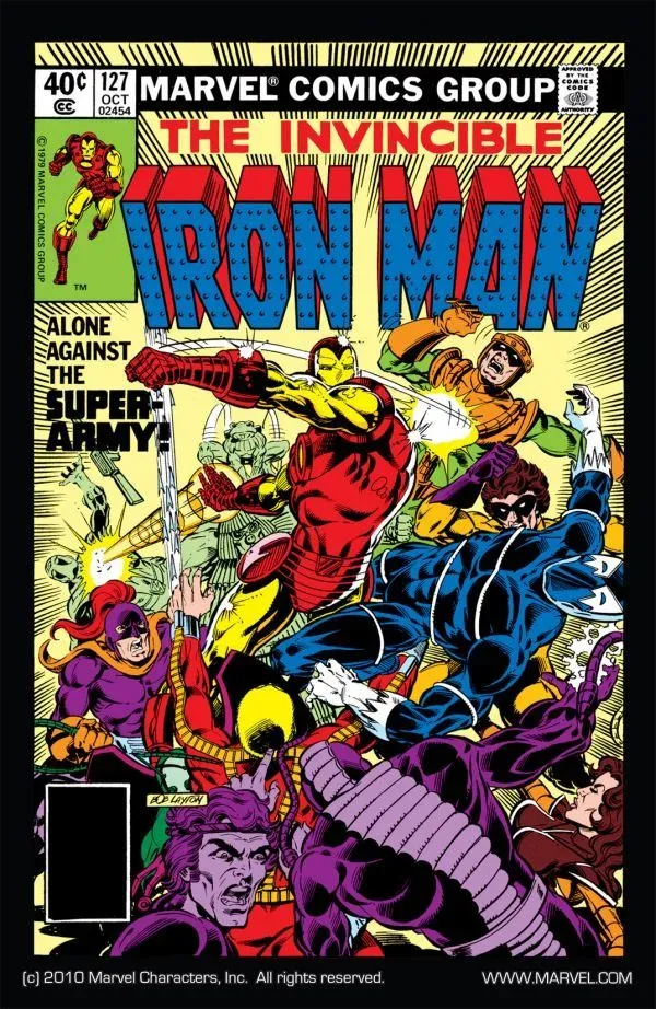 Cover of Iron Man #127