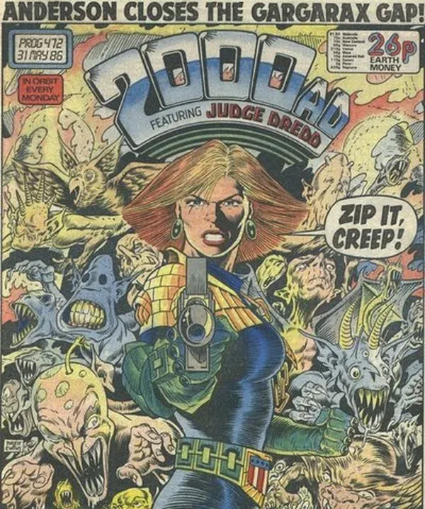 Cover of 2000 AD #472