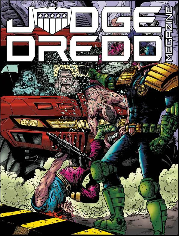 Cover of Judge Dredd Megazine #497