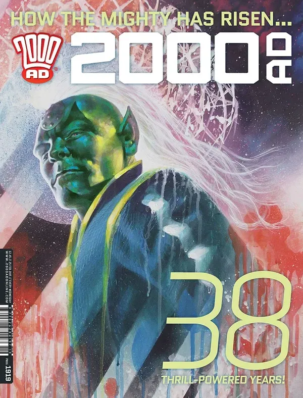 Cover of 2000 AD #1919