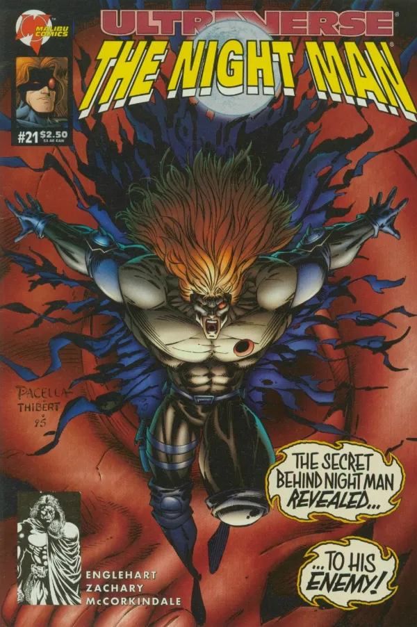 Cover of The Night Man #21