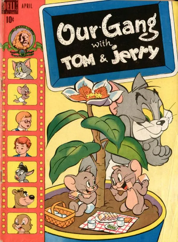 Cover of Our Gang with Tom & Jerry #45