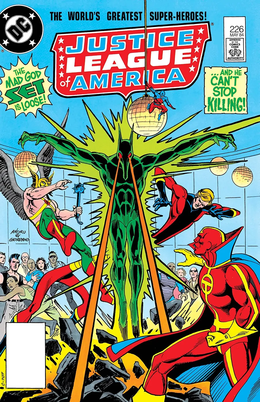Cover of Justice League of America #226