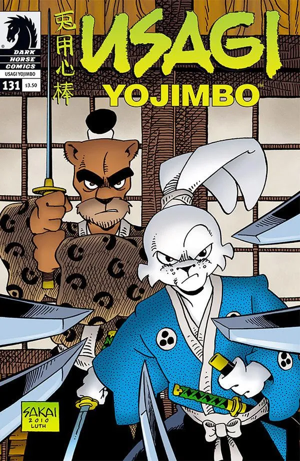 Cover of Usagi Yojimbo #131