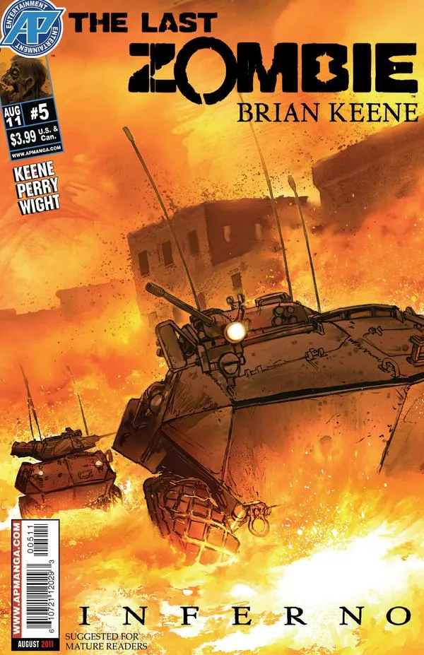 Cover of The Last Zombie: Inferno #5