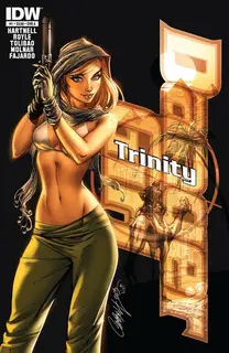 Cover of Danger Girl: Trinity #1