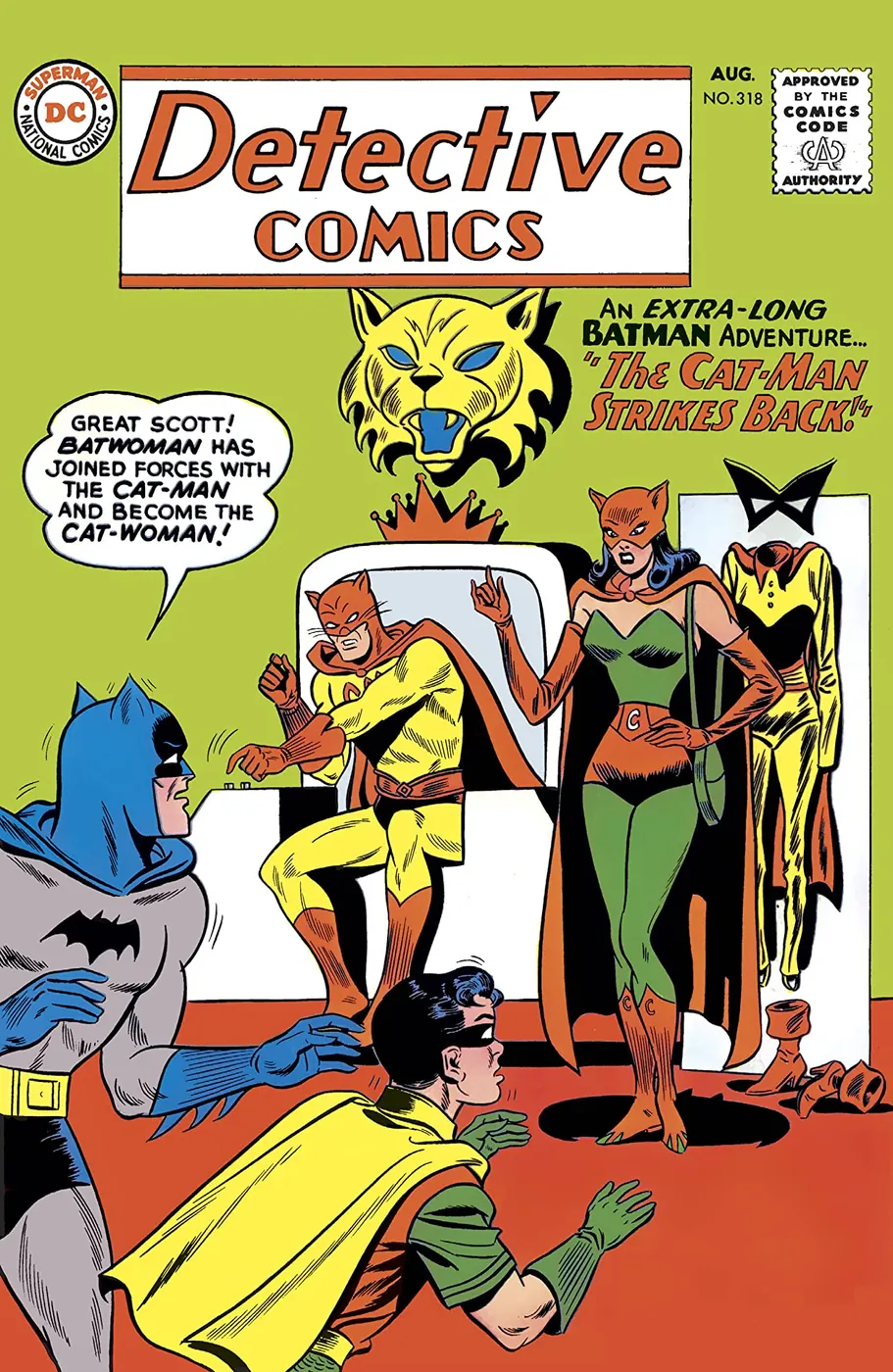 Cover of Detective Comics #318