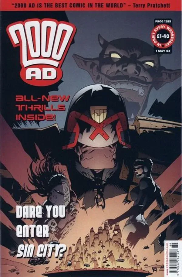 Cover of 2000 AD #1289