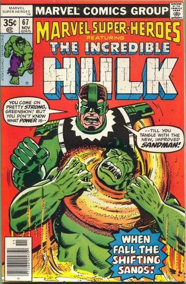 Cover of Marvel Super-Heroes #67