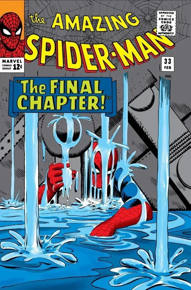Cover of The Amazing Spider-Man #33
