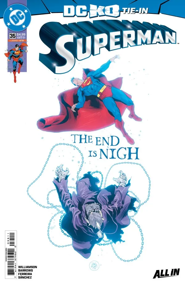 Cover of Superman #35 (878)