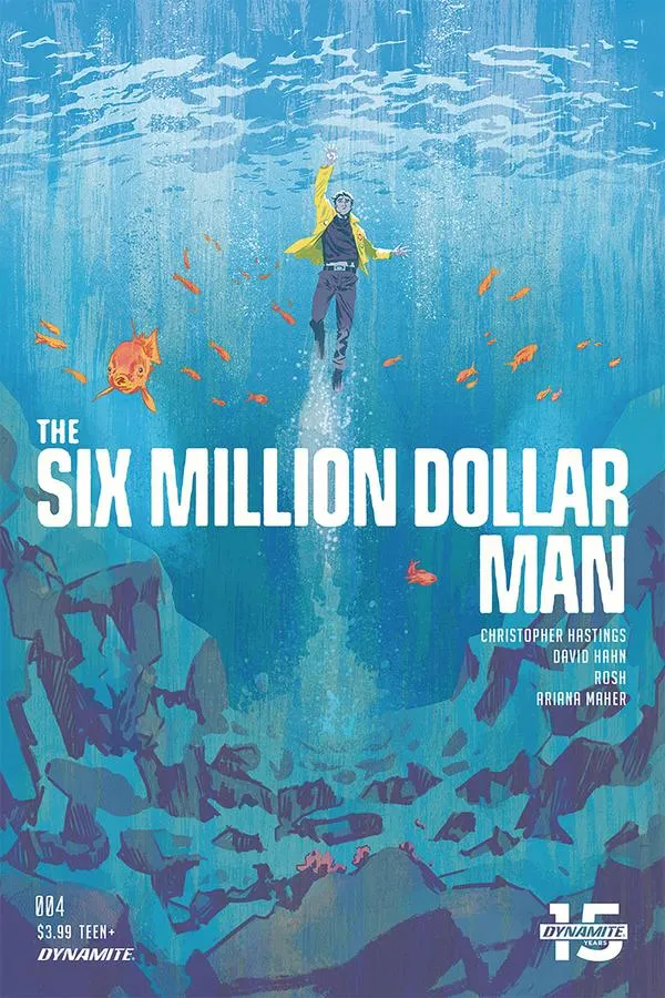 Cover of The Six Million Dollar Man #4
