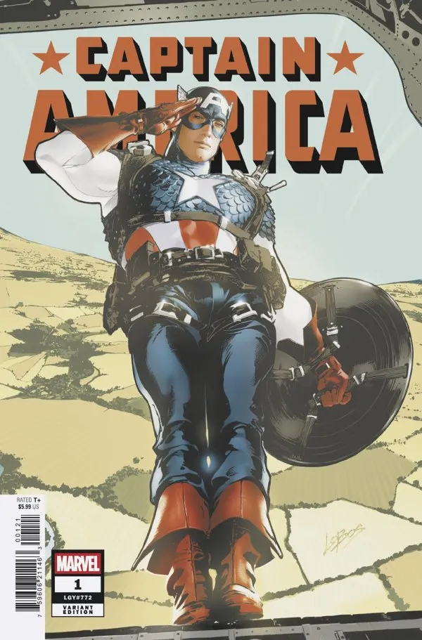 Cover of Captain America #1 (772)