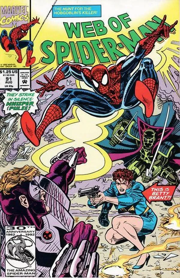 Cover of Web of Spider-Man #91