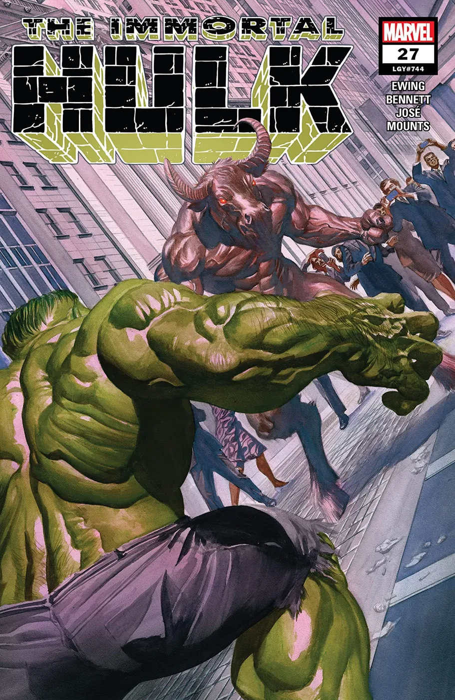 Cover of Immortal Hulk #27