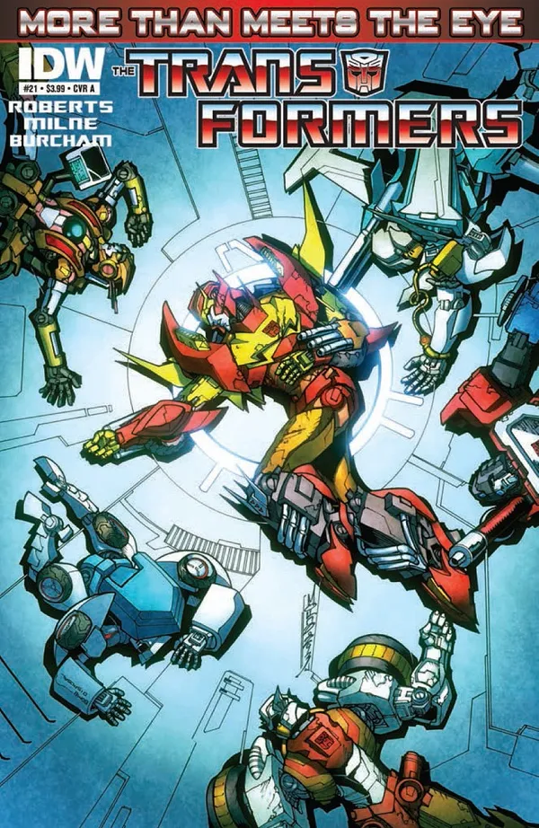 Cover of The Transformers: More Than Meets the Eye #21