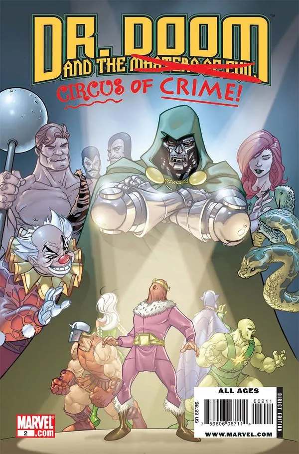 Cover of Doctor Doom and the Masters of Evil #2