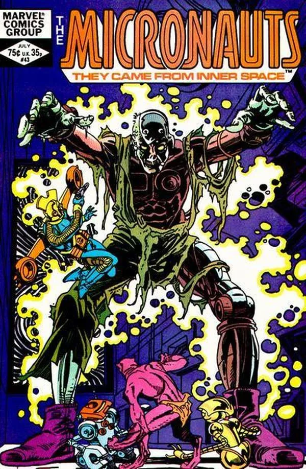 Cover of Micronauts #43