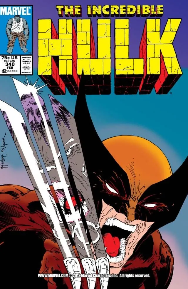 Cover of The Incredible Hulk #340