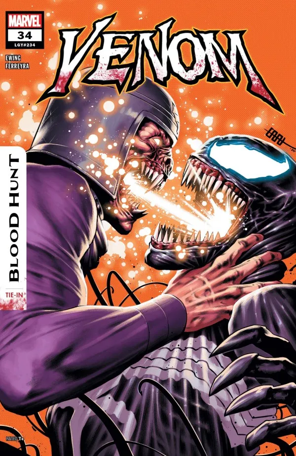 Cover of Venom #34 (234)